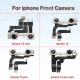 Front Camera For iPhone 12 mini 12 pro MAX Front Camera Flex Cable With Cam Plastic Ring Holder Proximity Sensor Facing