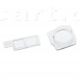 10pair/lot Front Camera Plastic Cap & Proximity Sensor Plastic Ring Holder For iPhone 8 / 8 Plus