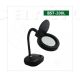 BST-208L 5x/10x Magnifying glass with light stand