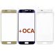 Front Outer Screen Glass Lens with pre-installed OCA for Samsung Galaxy S6 Edge