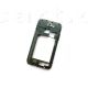 For samsung Galaxy Note II N7100 Middle Cover with Side Keys -Black