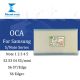 OCA Optical Clear Adhesive Double-side Sticker for Samsung S/Note Series, Thickness: 250um