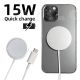 15W Magnetic Wireless Charger For iPhone 12 Pro Max Mini Qi Fast Charger