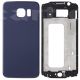 Cover Case Front Housing LCD Frame Bezel Plate + Battery Back Cover Replacement for Samsung Galaxy S6 G920