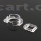 10pcs/lot Front Camera & Light Sensor Plastic cap Holder lens Clip Ring Bracket For iPhone 5/5S/5C 6/6 Plus