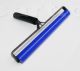 Blue Soft Silicone Roller Black Plastic Handle for Pushing Screen Protector Film