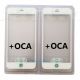 Front Outer Screen Glass Lens with Frame Bezel + OCA For iPhone