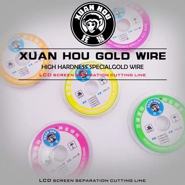 High Hardness Alloy Wire Cutting Wire for Separating Mobile phone Touch Screen Panel LCD # XUAN HOU