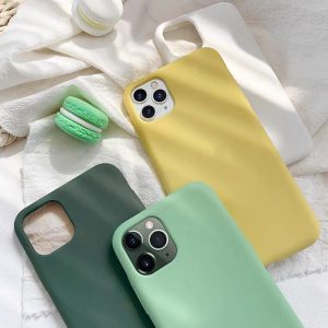 Liquid Silicone Full Covered Phone Case For iPhone - Image 5