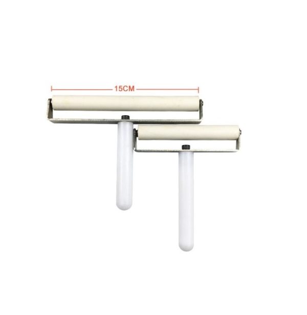 White Soft Silicone Roller for Pushing Screen Protector Film