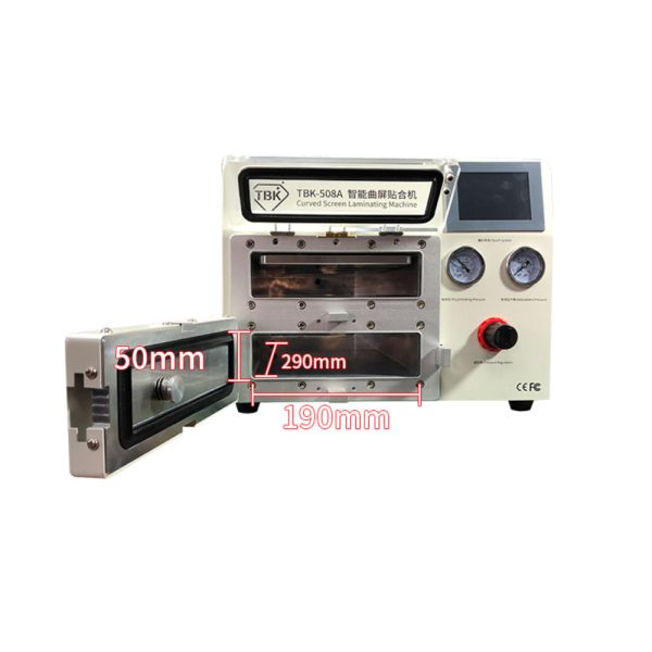 2019 Newest edge screen 5 in 1 lcd vacuum laminating machine bubble removing machine for tablet Samsung #TBK-508A