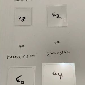 50pcs - OCA Film Optical Clear Adhesive Double-side Sticker for iWatch Series # 38mm 40mm 42mm 44mm 41mm 45mm 49mm - Image 3