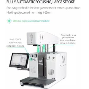 TBK-958C Laser Engraving Machine laser screen breaker marking machine LCD screen Separator