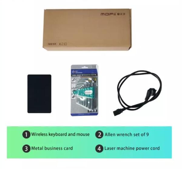 TBK-958C Laser Engraving Machine laser screen breaker marking machine LCD screen Separator