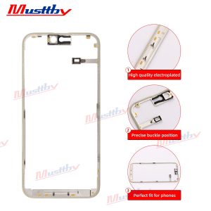 Touch Screen Frame Bezel & Frame Bezel Sticker Tape for iPhone # Musttby - Image 5