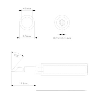 BUMBLEBEE 936 Universal Lead-Free Solder iron Head # Qianli
