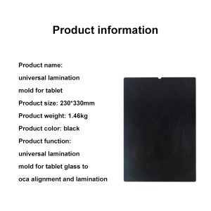 Universal Lamination Mold For Tablet Glass To OCA Alignment And Lamination #OCAmaster - Image 5