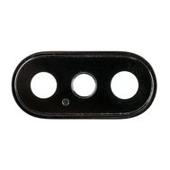 Rear Camera Cover Holder with Glass Lens for iPhone for iPhone X