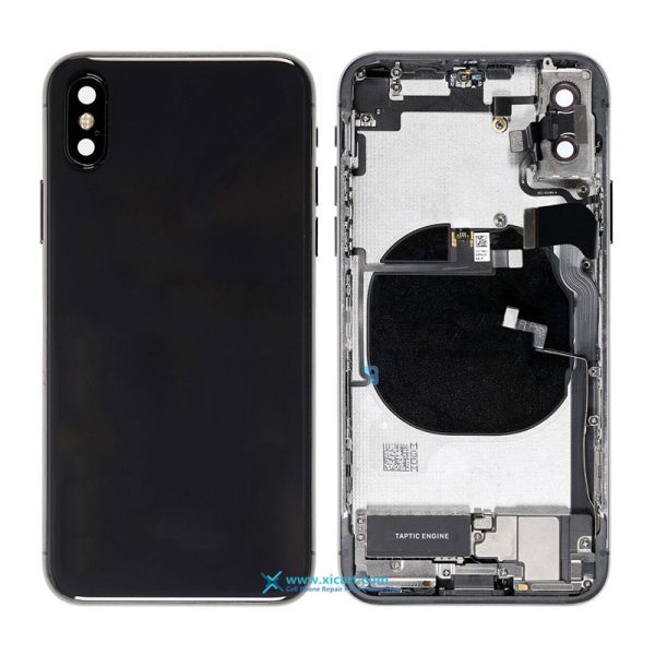 18803-replacement-for-iphone-xs-back-cover-full-assembly-space-gray-1_1 Back Cover Rear Housing Full Assembly for iPhone X