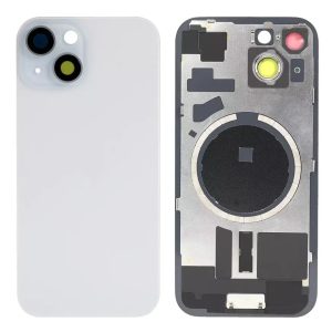Back Cover Glass With Back Panel Frame and Camera Cover and Magnet for iPhone 15 / 15Plus - Image 4