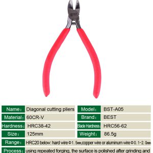 Diagonal cutting pliers /BEST BST-A05