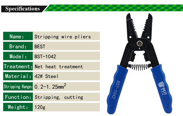 Stripping wire pliers /BEST BST-1042