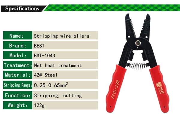 Stripping wire pliers /BEST BST-1043