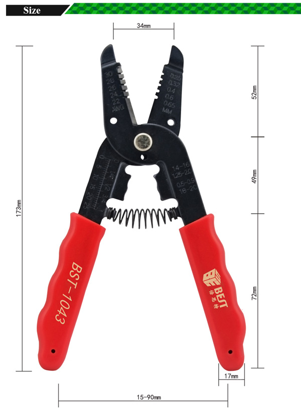 2015116019202 Stripping wire pliers /BEST BST-1043