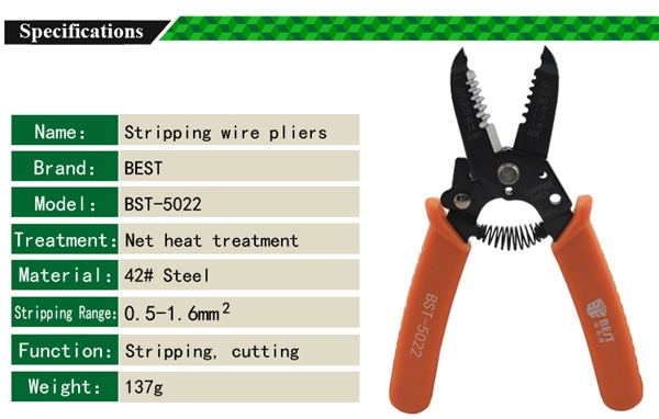 Stripping wire pliers /BEST BST-5022