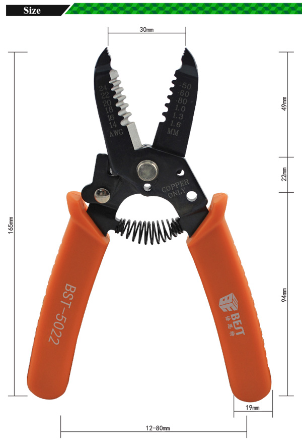 Stripping wire pliers /BEST BST-5022