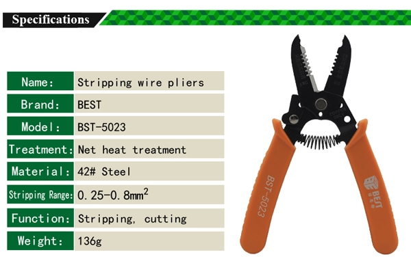 Stripping wire pliers /BEST BST-5023