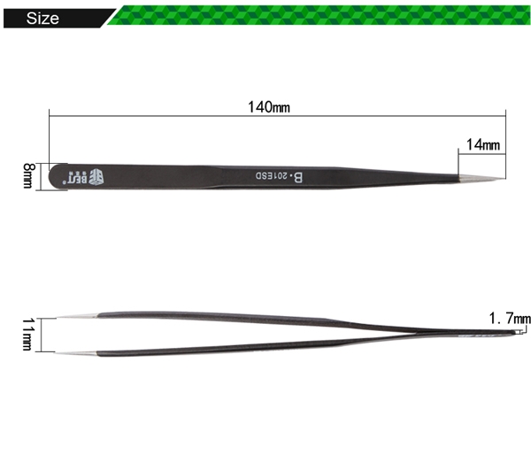 Anti-static Tweezers /BEST BST-201ESD
