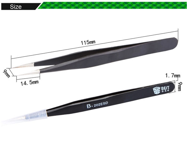 Anti-static Tweezers /BEST BST-202ESD