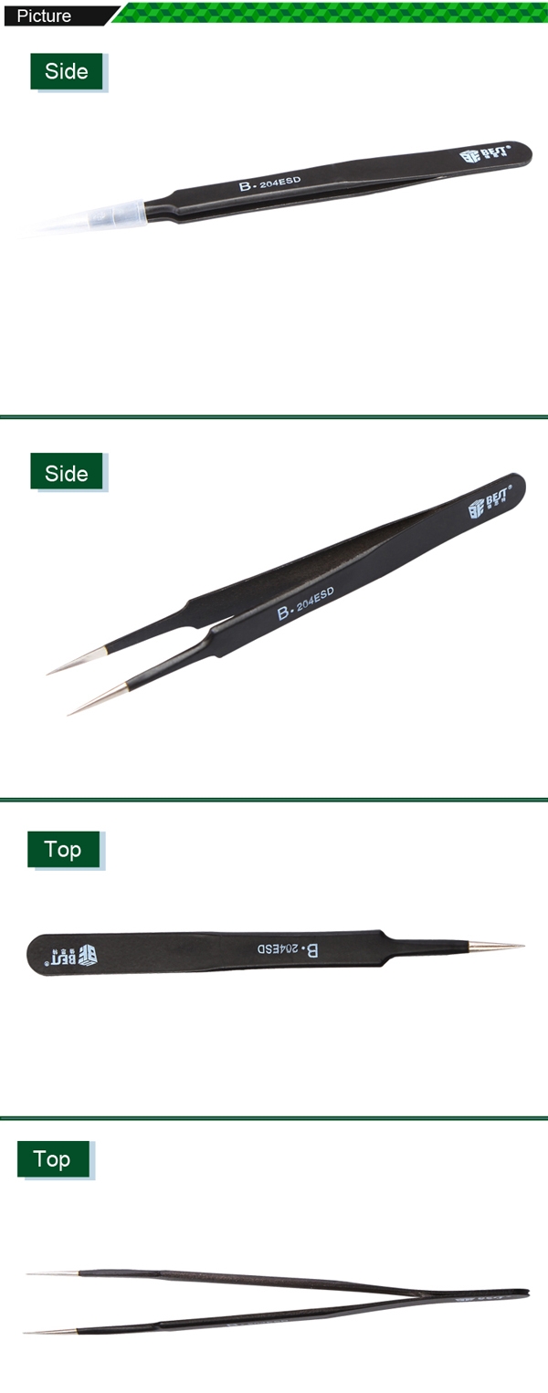 Anti-static Tweezers /BEST BST-204ESD