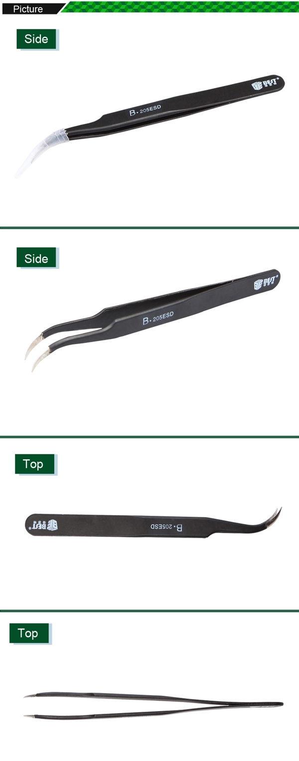 Anti-static Tweezers /BEST BST-205ESD