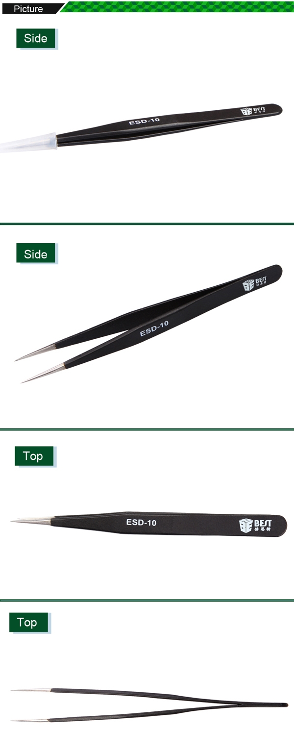 Anti-static Tweezers /BEST BST-ESD-10