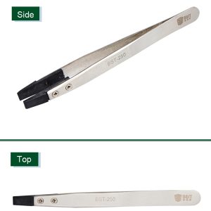 Anti-Static Tweezers /BEST BST-250 - Image 4