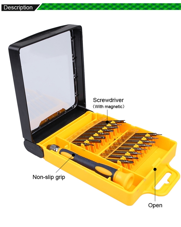34 in 1 screw set batch / BEST BST-8749