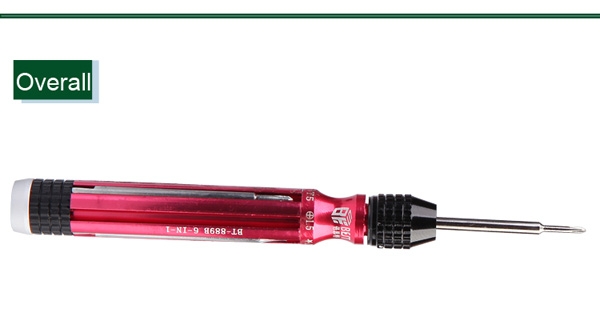 6 in 1 Muti-function Screwdriver Set for iPhone Samsung /BEST BST-889 A/B/C