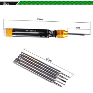 6 in 1 Muti-function Screwdriver Set for iPhone Samsung /BEST BST-889 A/B/C