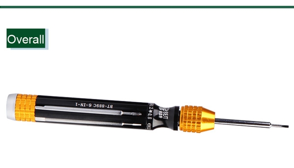 6 in 1 Muti-function Screwdriver Set for iPhone Samsung /BEST BST-889 A/B/C