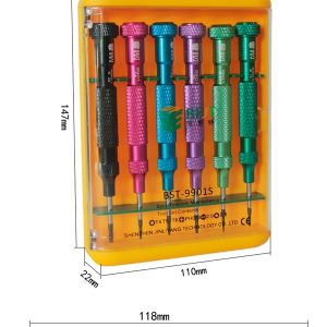 6pcs Electronic tools Screwdriver Set /BEST BST-9901S