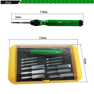 14pcs in 1 Portable Screwdriver Kit for Macbook & Cellphone /BEST BST-302