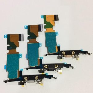 Dock Connector Charging Port Flex Cable Replacement for iPhone 8 Plus – Black / White / Gold