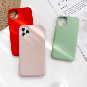 Liquid Silicone Full Covered Phone Case For iPhone - Image 6