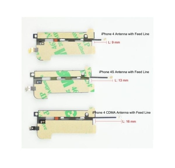 For iphone 4 Cellular Signal Antenna Flex with Feed Line