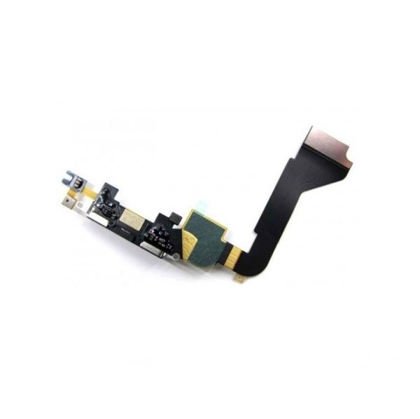 Dock Connector Charging Port Flex Cable For iphone 4 – Black