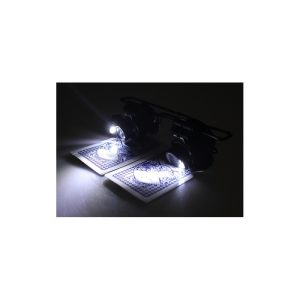 20X Binoculus Magnifier Eyewear Style Watch Repair Loupe with LED Light 9892A-II - Image 4