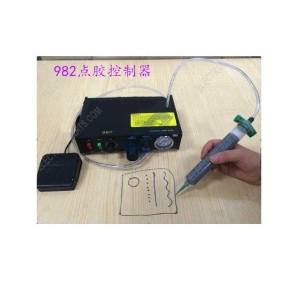 2723 Semi-Auto Glue Dispenser Solder Paste Liquid Controller Dropper TBK-982A