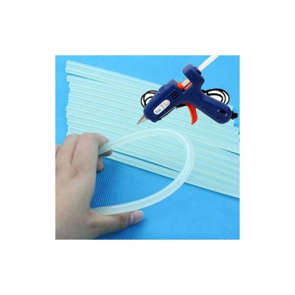 2866 Hot Melt Gun Clear Glue Adhesive Sticks – 10pcs
